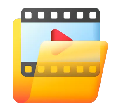 Ícone de arquivos de vídeo