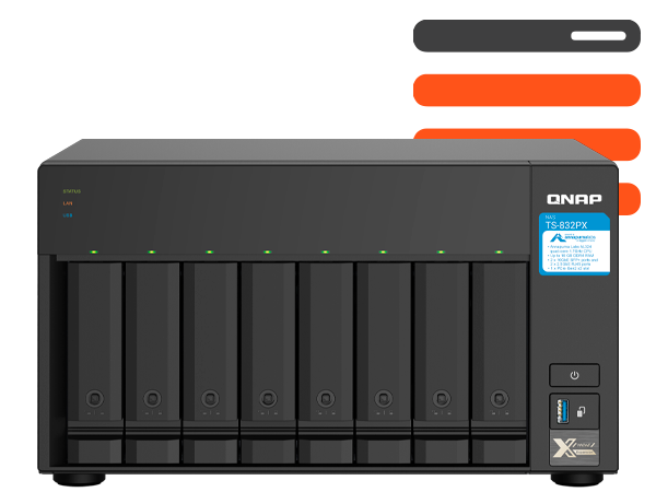 Qnap TS-832PX