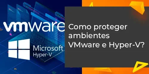 Backup centralizado em NAS para VMware e Hyper-V