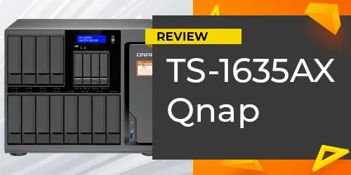 Review TS-1635AX Qnap: Análise do NAS 16 baias para backup