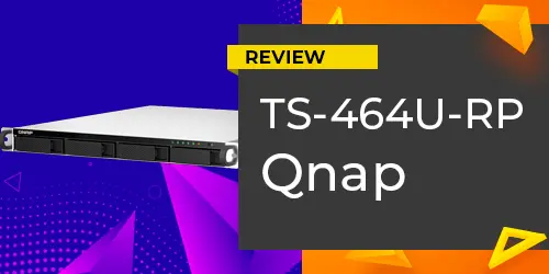 Review TS-464U-RP Qnap: Análise do NAS 4 baias Rackmount com fonte dupla
