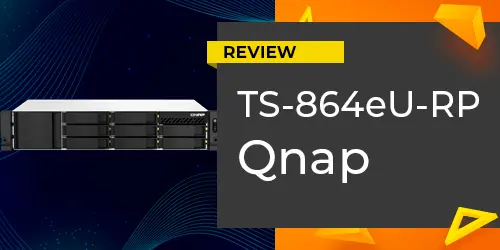 Review TS-864eU-RP Qnap: Análise do NAS corporativo 8 baias