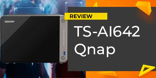 Review Qnap TS-AI642: NAS server 6 baias dedicado para IA