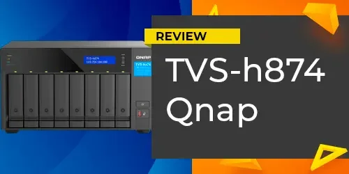 Review TVS-h874 Qnap: Análise do servidor NAS 8 baias