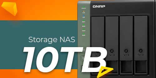 Storage NAS 10TB - Solução de armazenamento profissional