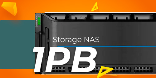 Storage NAS 1PB: alta capacidade para empresas e data centers
