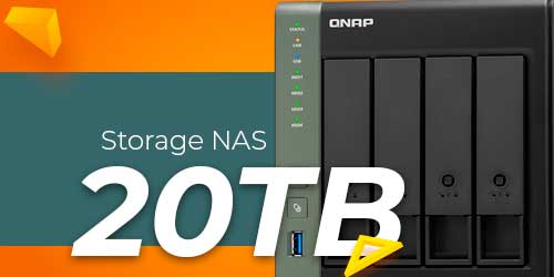 Storage NAS 20TB - Solução de armazenamento profissional