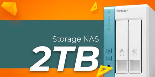 Storage NAS 2TB - Solução de armazenamento profissional