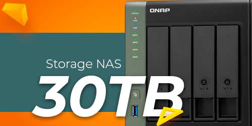 Storage NAS 30TB - Solução de armazenamento profissional
