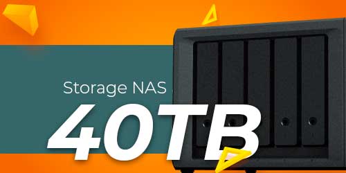 Storage NAS 40TB - Solução de armazenamento profissional
