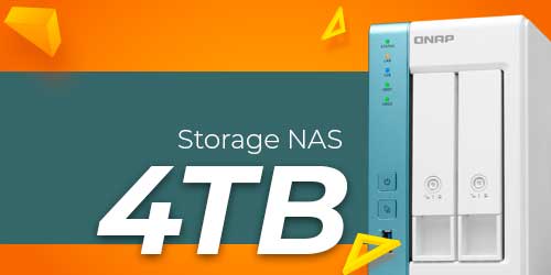 Storage NAS 4TB - Solução de armazenamento profissional