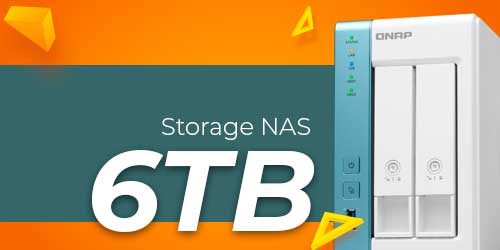 Storage NAS 6TB - Solução de armazenamento profissional