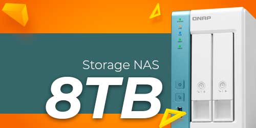 Storage NAS 8TB - Solução de armazenamento profissional
