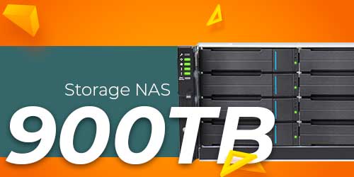 Storage NAS 900TB - Solução de armazenamento profissional