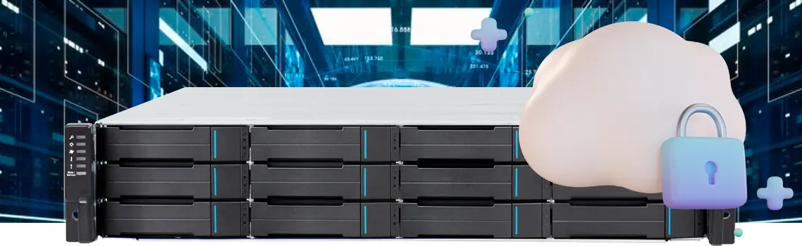 Storage Infortrend para backup e serviço de nuvem de dados