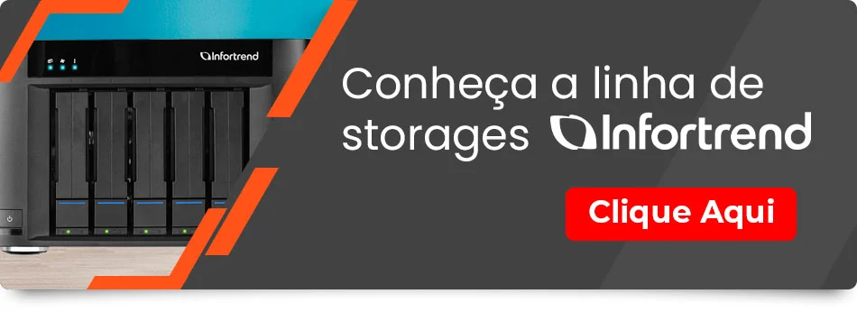 Conheça a linha de storages NAS Infortrend