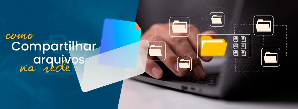 Como compartilhar arquivos entre computadores na mesma rede?