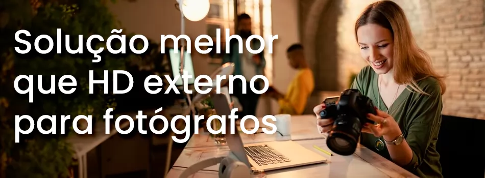 Descubra a melhor alternativa ao HD externo para fotógrafos