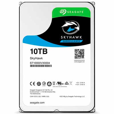 ST10000VX0004 - HD Surveillance Skyhawk 10TB SATA Seagate 7200rpm