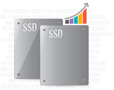 Aceleração de cache SSD no NAS