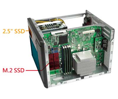 Cache SSD 2,5” e SSD M.2  SATA 6Gb/s