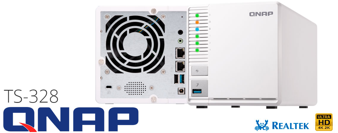 TS-328 Qnap: NAS para armazenamento seguro com RAID 5