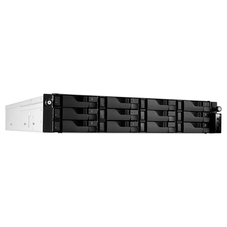Asustor AS7212RDX Lockerstor 12R Pro Gen2 NAS rack 2U com 12 baias e 10GbE