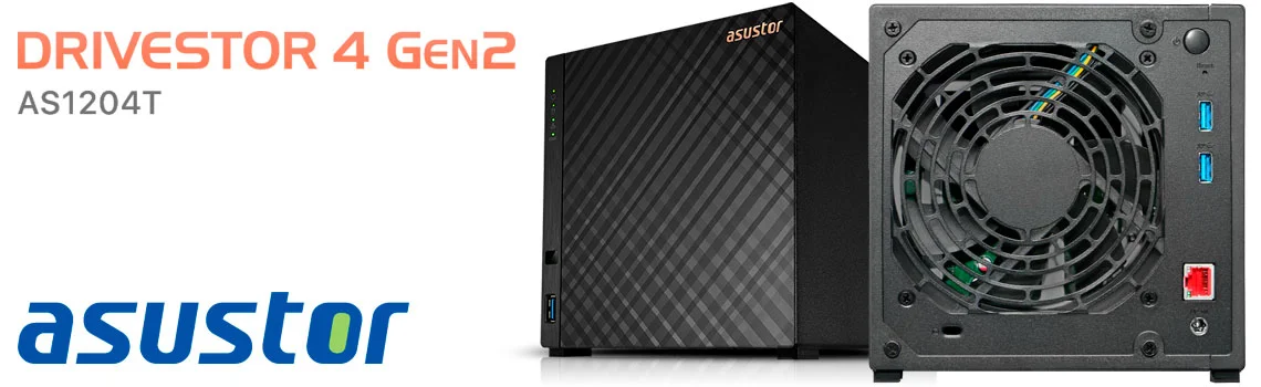 Asustor AS1204T, solução NAS 4 baias para uso pessoal