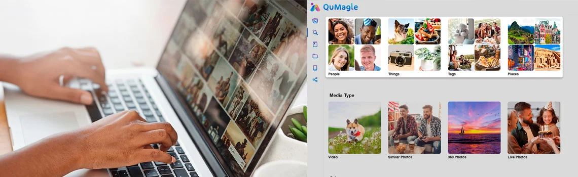 Backup de dispositivos móveis e gerenciamento de fotos com inteligência artificial