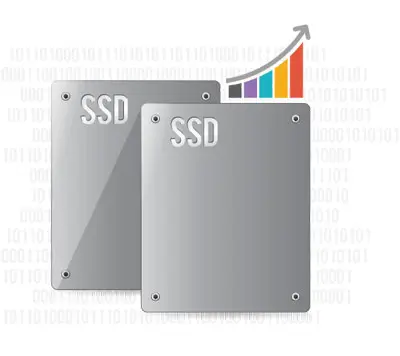 Cache SSD e tecnologia de armazenamento Qtier