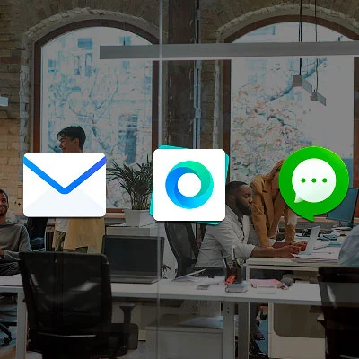 Colaboração em nuvem privada com recursos de inteligência artificial