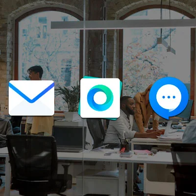 Colaboração em nuvem privada com recursos de inteligência artificial