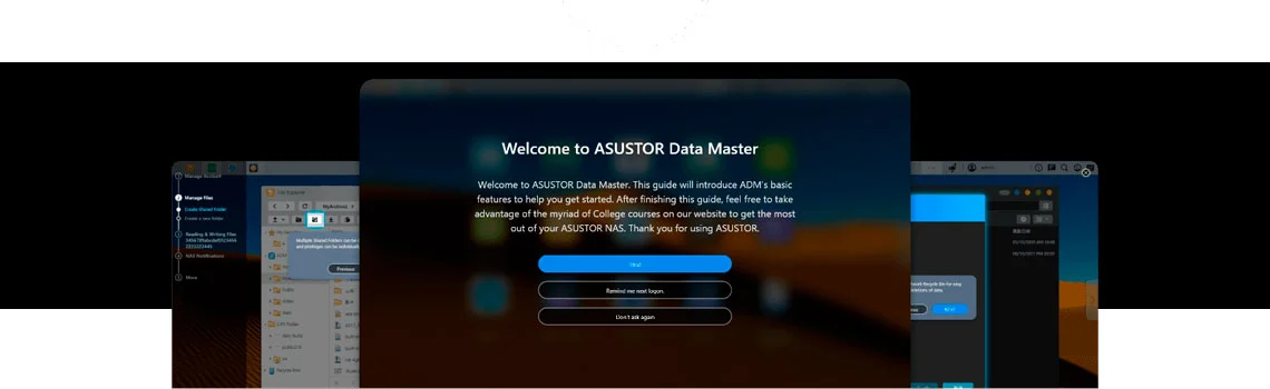 Comece com mais facilidade no ecossistema ASUSTOR