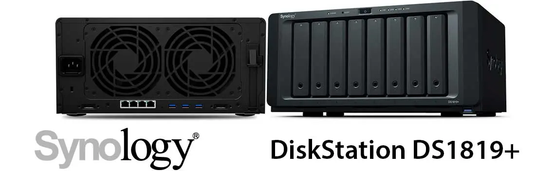 DiskStation DS1819+, solução de armazenamento com 8 baias