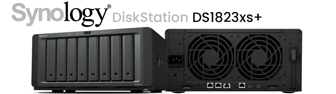 DiskStation DS1823xs+, solução de armazenamento de alto desempenho