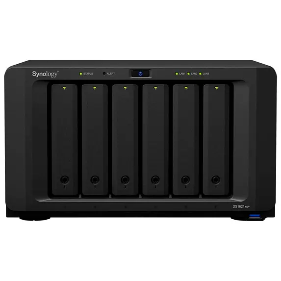 Synology DiskStation DS1621xs+ NAS 6 baias hot swappable