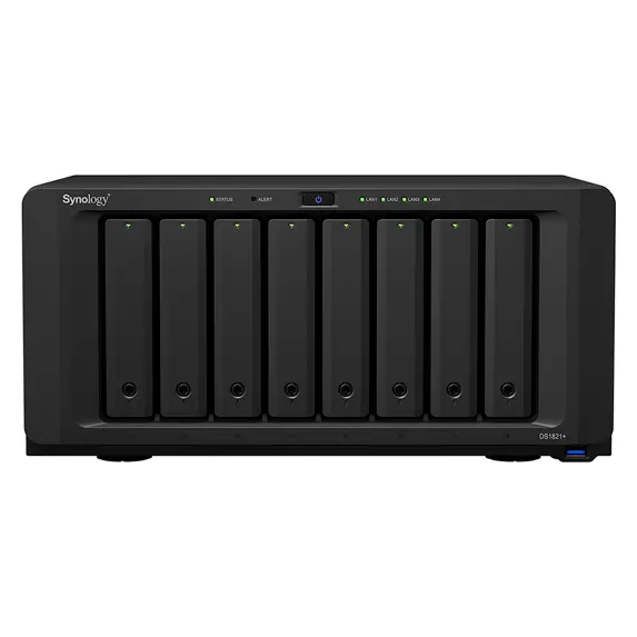 Synology DiskStation DS1821+ - NAS 8 baias hot swappable