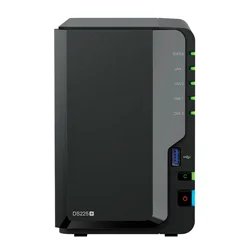 Synology DS225+ - DiskStation com 2 baias SATA e 2,5GbE para empresas - miniatura 2
