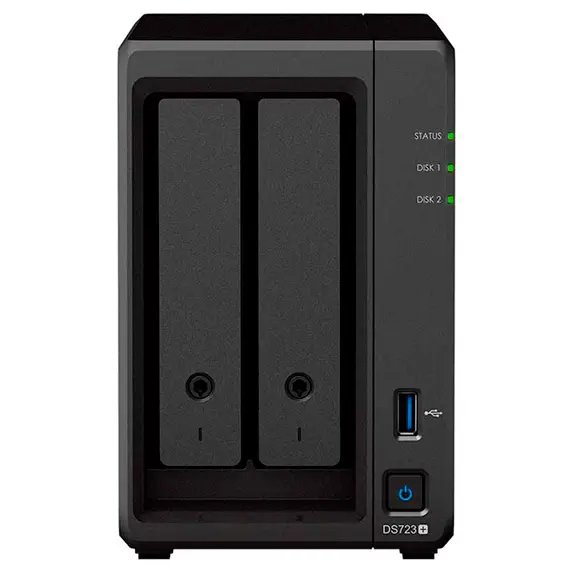 DS723+ Synology Diskstation - Servidor NAS 2 baias hot swappable