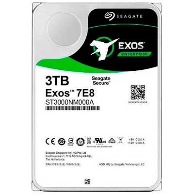 Seagate ST3000NM000A- HD enterprise Exos 7E8 3TB