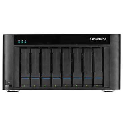 Infortrend EonStor GSe Pro 108 - Storage SAN/NAS 8 baias Desktop