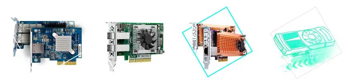 Expansão de conectividade via placas PCIe