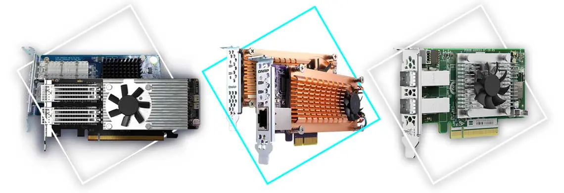 Expansão de funcionalidades com placas adicionais PCIe