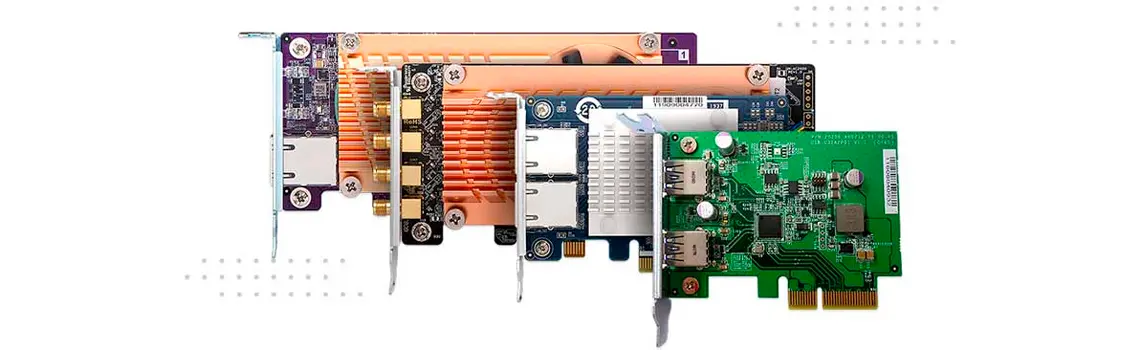 Expansão de funcionalidades com placas PCIe