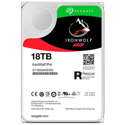 HD 18TB Seagate Ironwolf Pro SATA 7200rpm - ST18000NE000