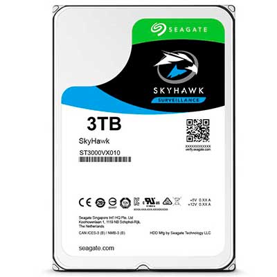 ST3000VX010 3TB Skyhawk - HD interno Surveillance Seagate SATA