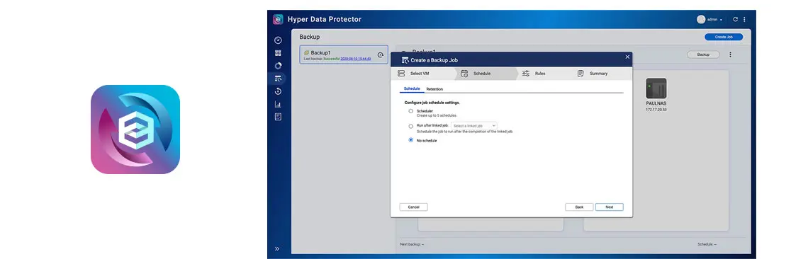 Hyper Data Protector, solução de backup de VMs
