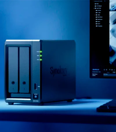 DVA1622 Synology | NVR com IA para até 16 câmeras