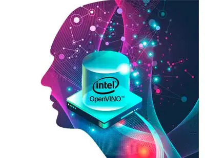 Intel OpenVINO AI integrado, mecanismo de identificação de imagem