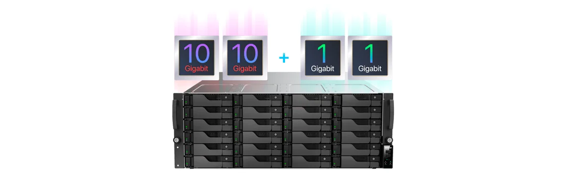 Mais do que 10 Gigabit Ethernet para redes corporativas exigentes